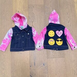 Cute Jean jackets for twins